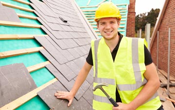 find trusted Hague Bar roofers in Derbyshire